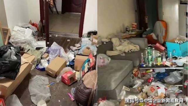 女子退房后满屋垃圾女子退房后满屋垃圾，背后的故事与反思